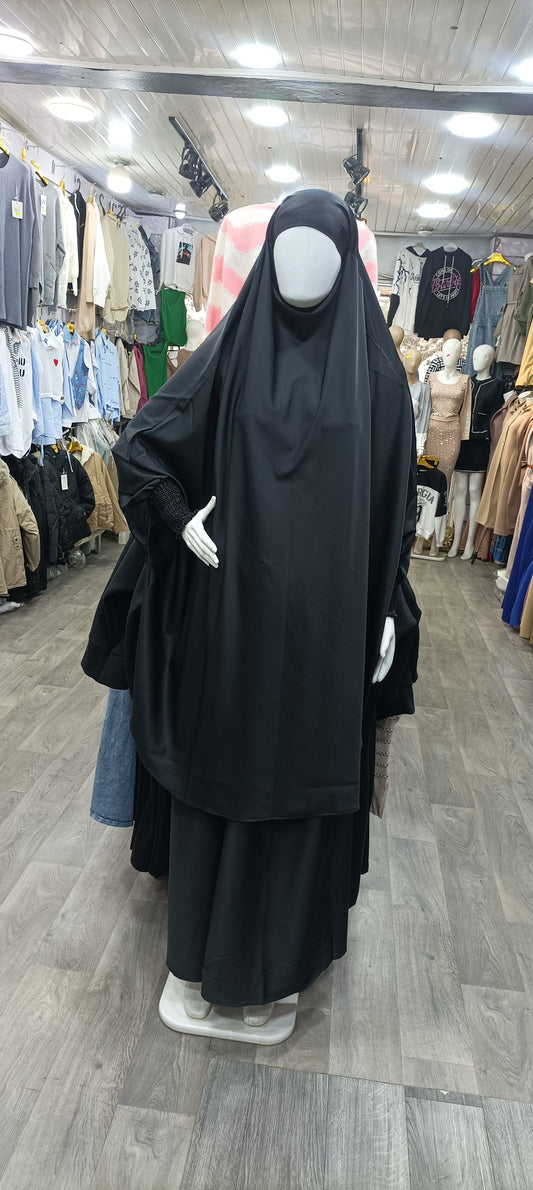 جلباب أنيق بلمسة حريرية